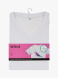 Cricut Women's V-Neck T-Shirt, White