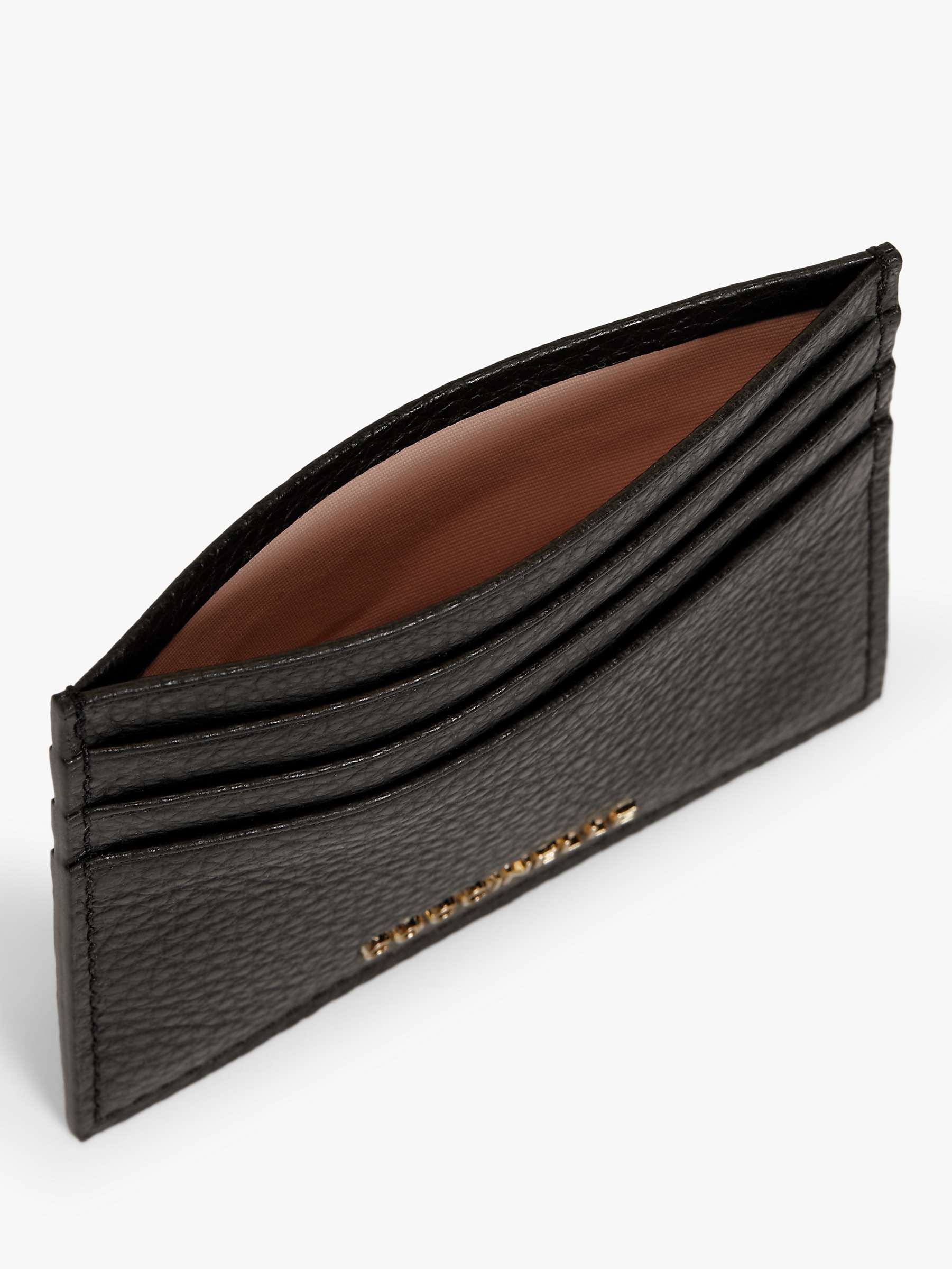 Buy Coccinelle Metallic Soft Leather Card Holder Online at johnlewis.com