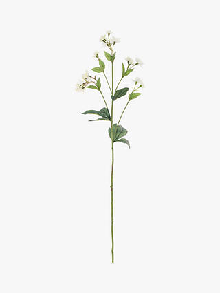 Floralsilk Artificial Astrantia Spray, White