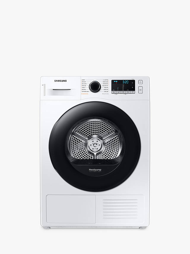 Buy Samsung Series 5 DV80TA020AE Freestanding Heat Pump Tumble Dryer, 8kg Load, White Online at johnlewis.com