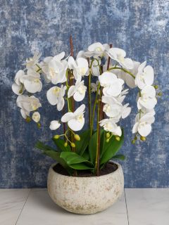 Artificial orchids, step by step 