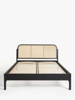 John lewis black rattan shop bed