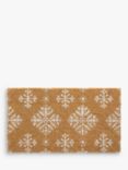 John Lewis & Partners Christmas Snowflake Door Mat