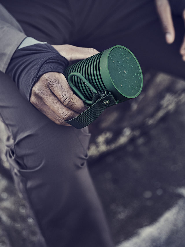 Bang & Olufsen BeoSound Explore Portable Waterproof Bluetooth Speaker, Green