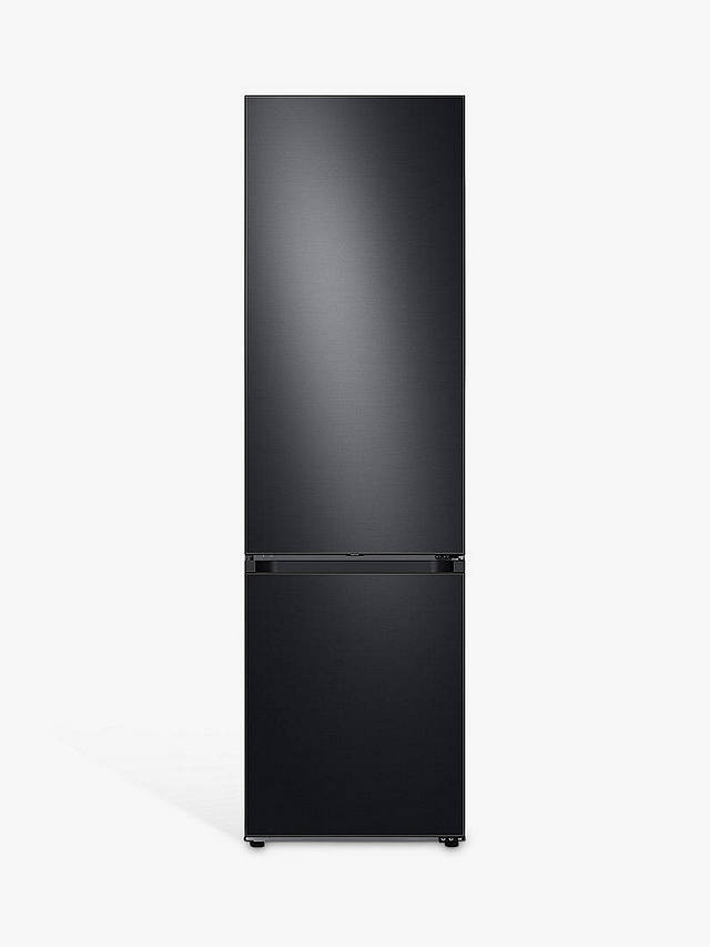 Buy Samsung Bespoke RB38A7B53B1 Freestanding 70/30 Fridge Freezer, Stainless Black Online at johnlewis.com