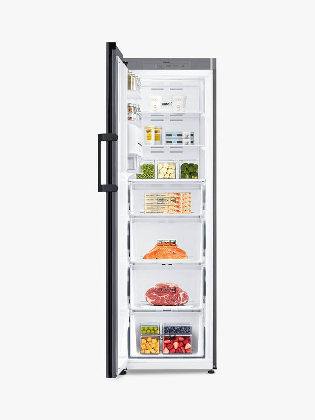 Buy Samsung Bespoke RZ32A74A541 Freestanding Freezer, Glam Navy Online at johnlewis.com