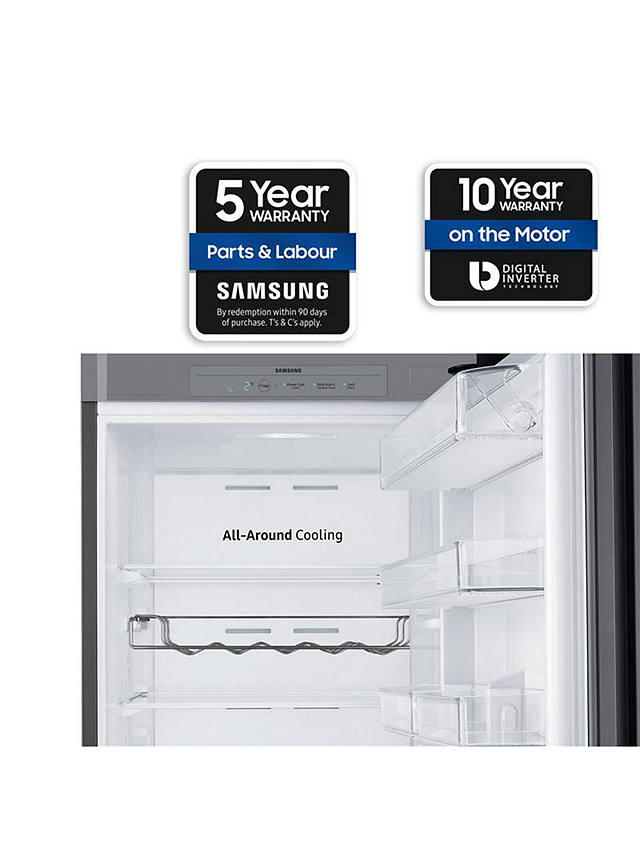 Buy Samsung Bespoke RR39A74A312 Freestanding Fridge, Clean White Online at johnlewis.com