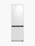 Samsung Bespoke RB34A6B2E12 Freestanding 65/35 Fridge Freezer, Clean White