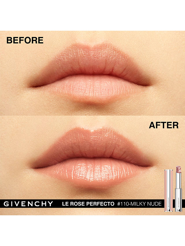 Givenchy Rose Perfecto Beautifying Lip Balm, N110 Milky Nude 4