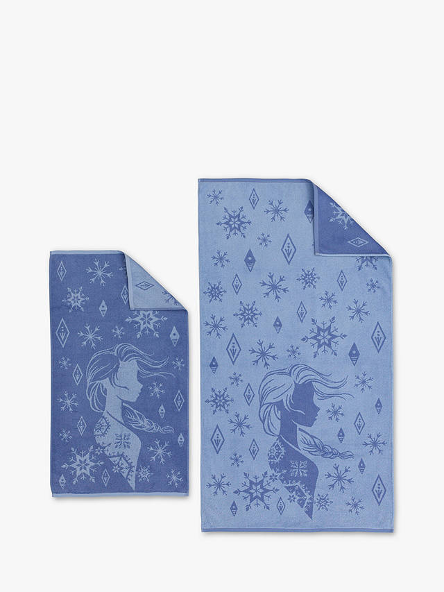 johnlewis.com | Disney Frozen Cotton Towel Bale, Blue