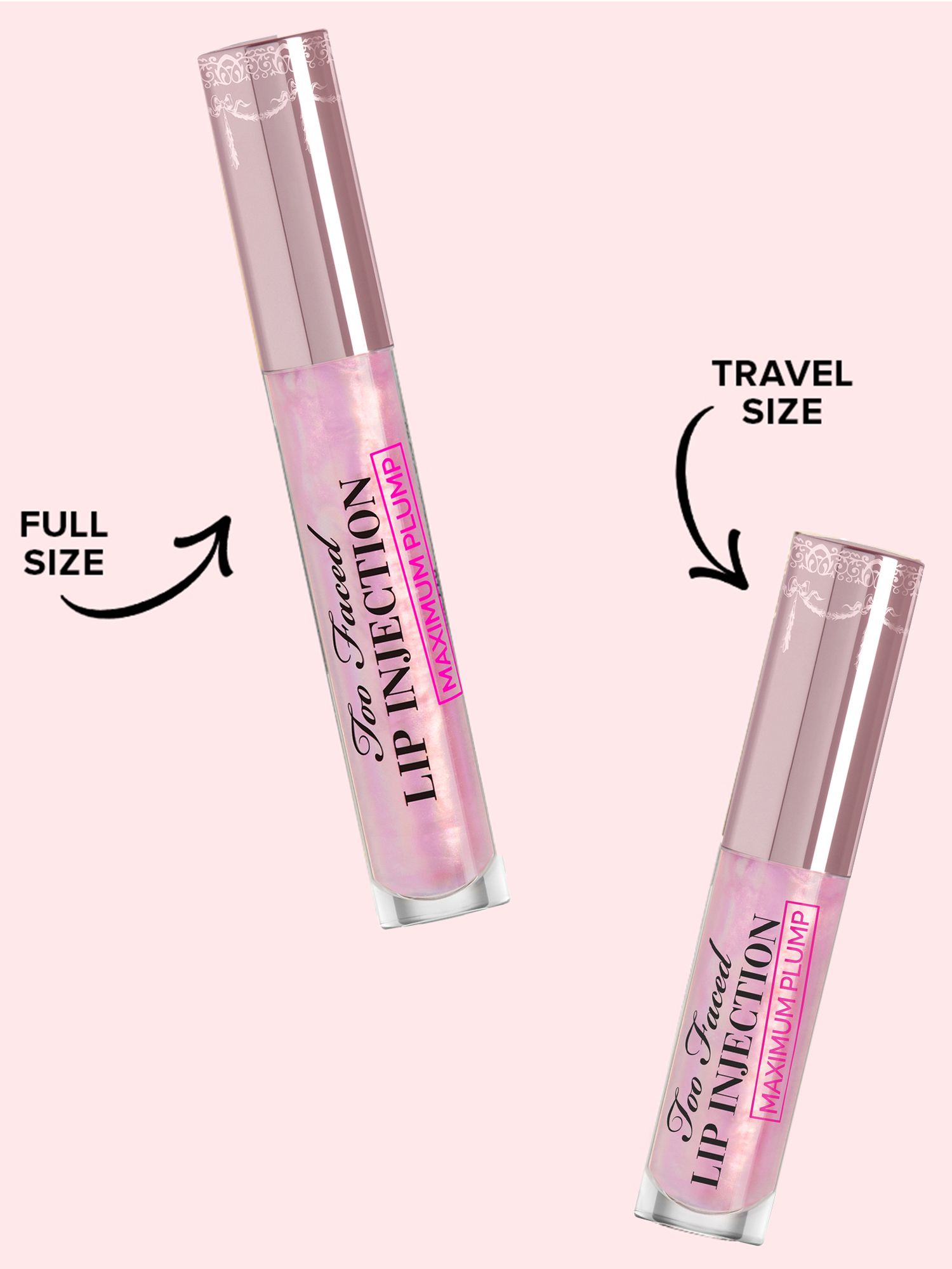 Too Faced Doll-Size Lip Injection Maximum Plump, 2.8ml 5