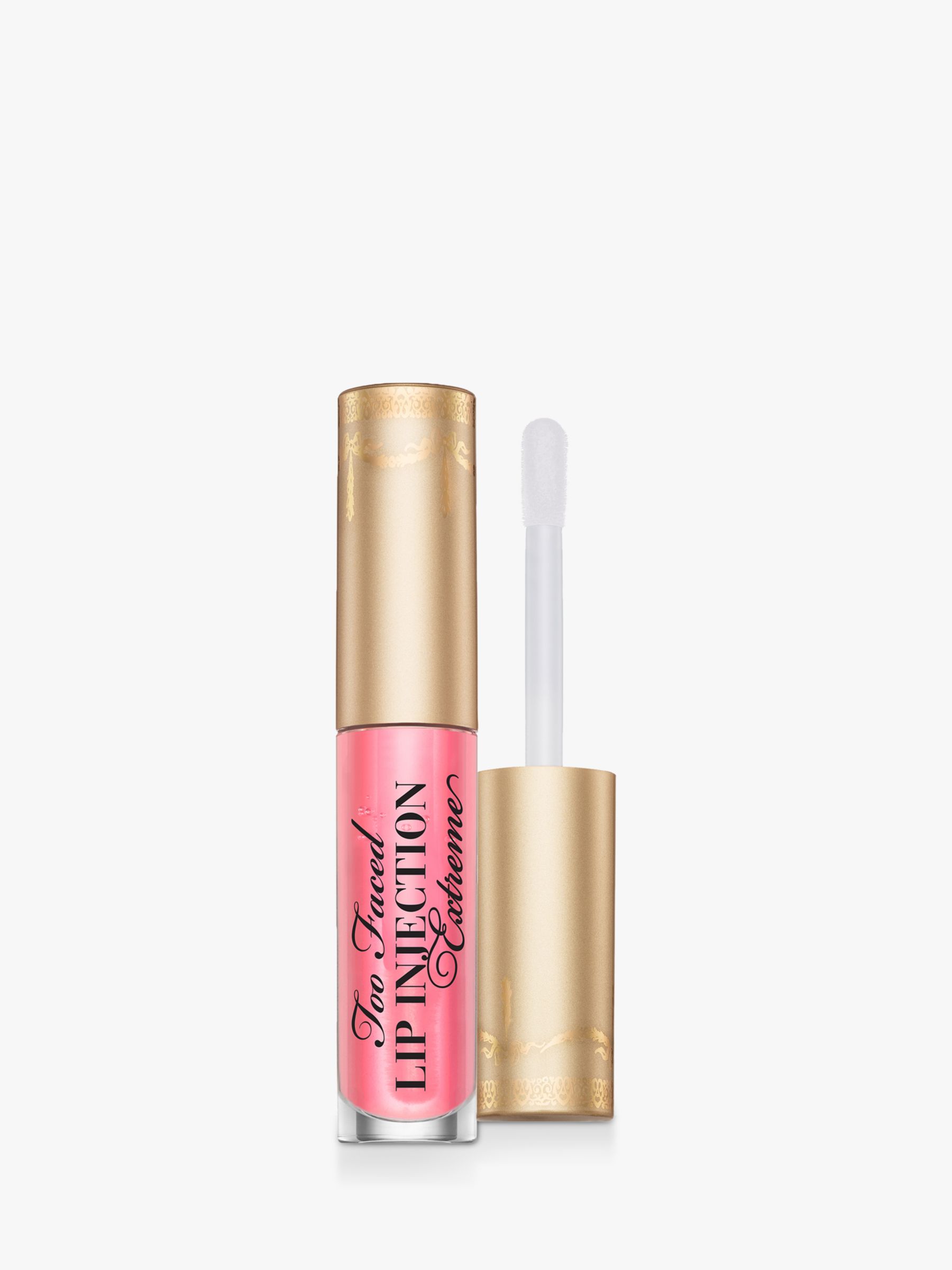 Too Faced Lip Injection Extreme Doll-Size Plumping Lip Gloss, Bubblegum Yum 1