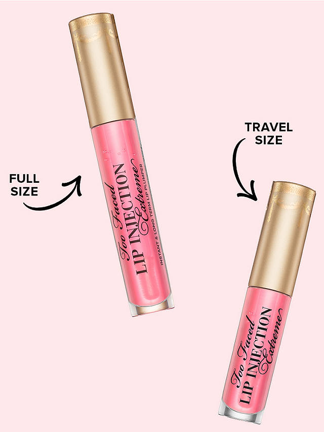 Too Faced Lip Injection Extreme Doll-Size Plumping Lip Gloss, Bubblegum Yum 5