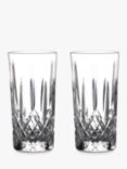 Waterford Crystal Gin Journeys Lismore Cut Glass Highballs, Set of 2, 400ml, Clear