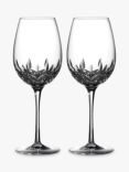 Waterford Crystal Lismore Essence Cut Glass Balloon Wine Goblets, Set of 2, 660ml, Clear