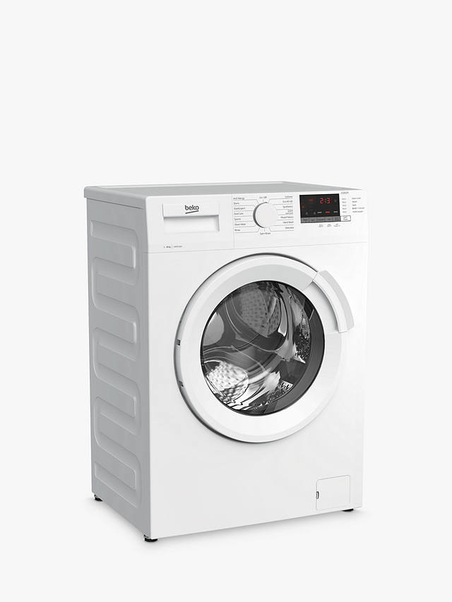 Buy Beko WTL84151W Freestanding Washing Machine, 8kg Load, 1400rpm, White Online at johnlewis.com