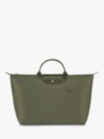 Longchamp Le Pliage Green Recycled Canvas Large Travel Bag