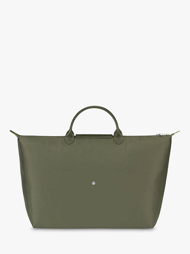 Longchamp Le Pliage Green Recycled Canvas Large Travel Bag, Forest