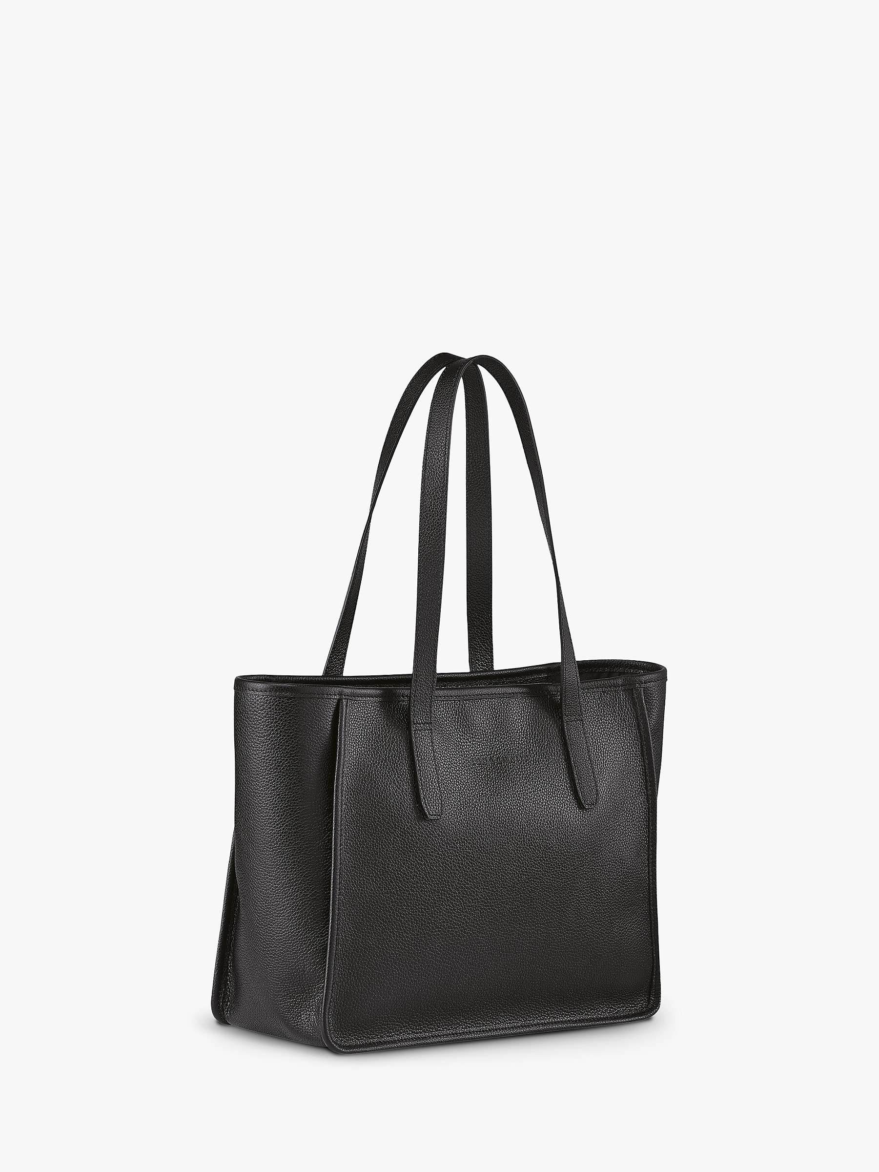 Buy Longchamp Le Foulonné Leather Shoulder Bag Online at johnlewis.com