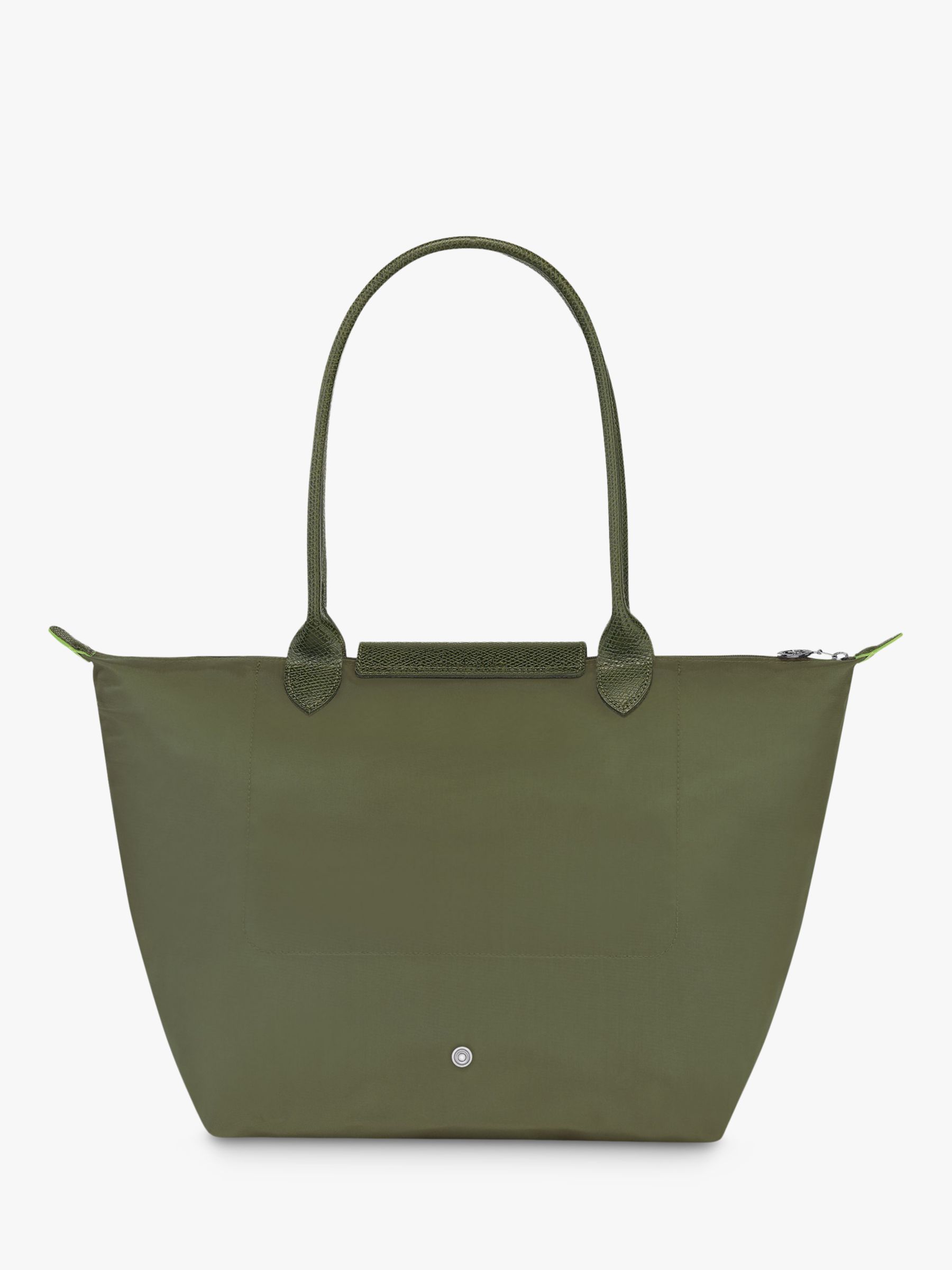 Longchamp Le Pliage Green Recycled Canvas Large Shoulder Bag, Forest at ...