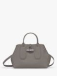 Longchamp Roseau Medium Leather Top Handle Bag