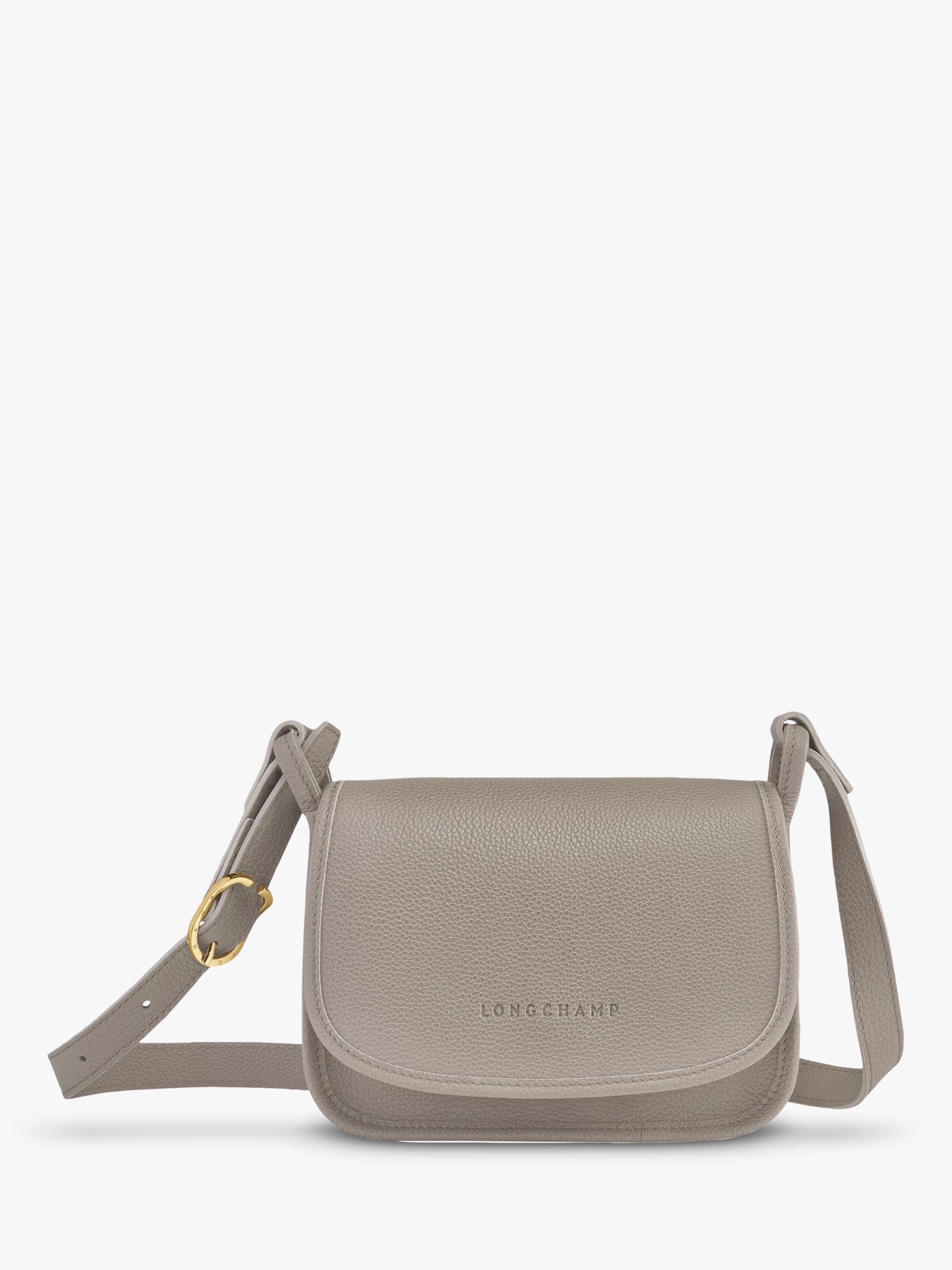 Longchamp Le FoulonnÃƒÂ© Small Leather Flap Over Cross Body Bag