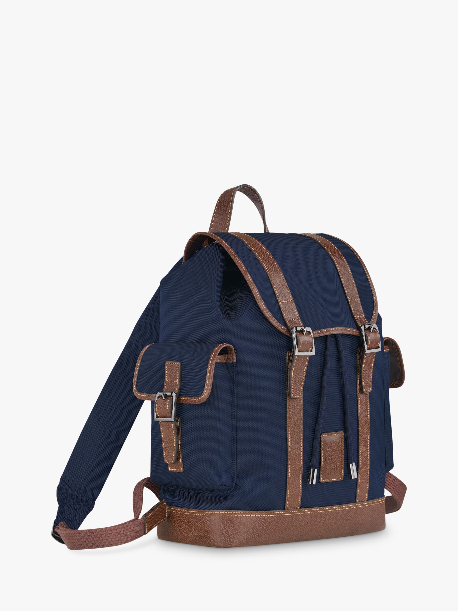 Longchamp Boxford Backpack, Blue at John Lewis & Partners