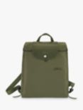 Longchamp Le Pliage Green Recycled Canvas Backpack