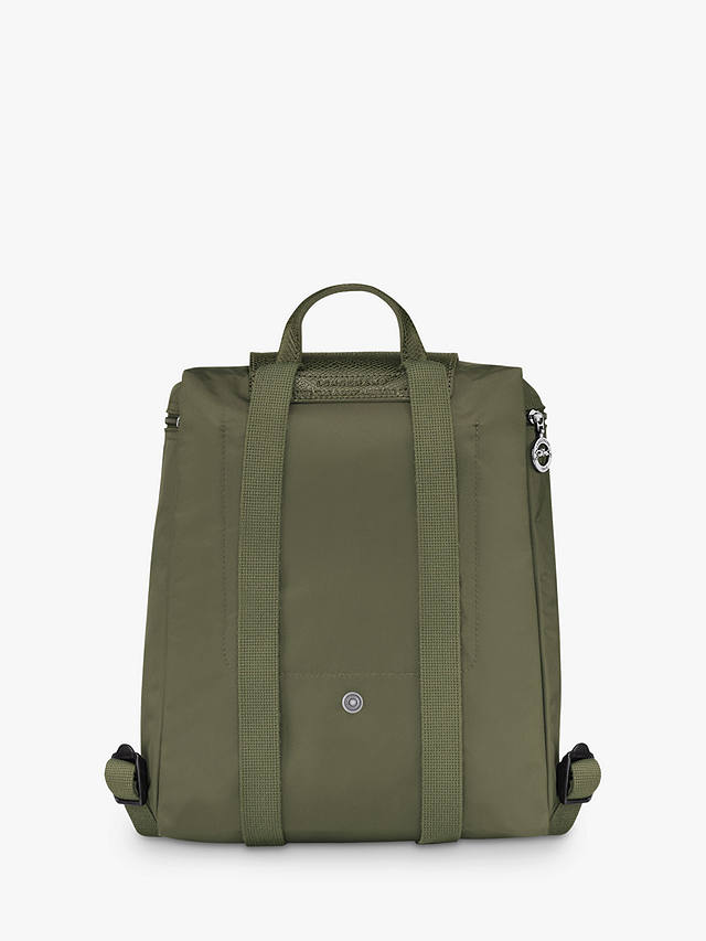 Longchamp Le Pliage Recycled Canvas Backpack, Forest