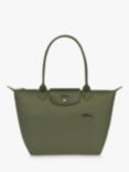Longchamp Le Pliage Green Recycled Canvas Small Shoulder Bag