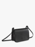 Longchamp Le Foulonné Leather Wallet on Shoulder Strap