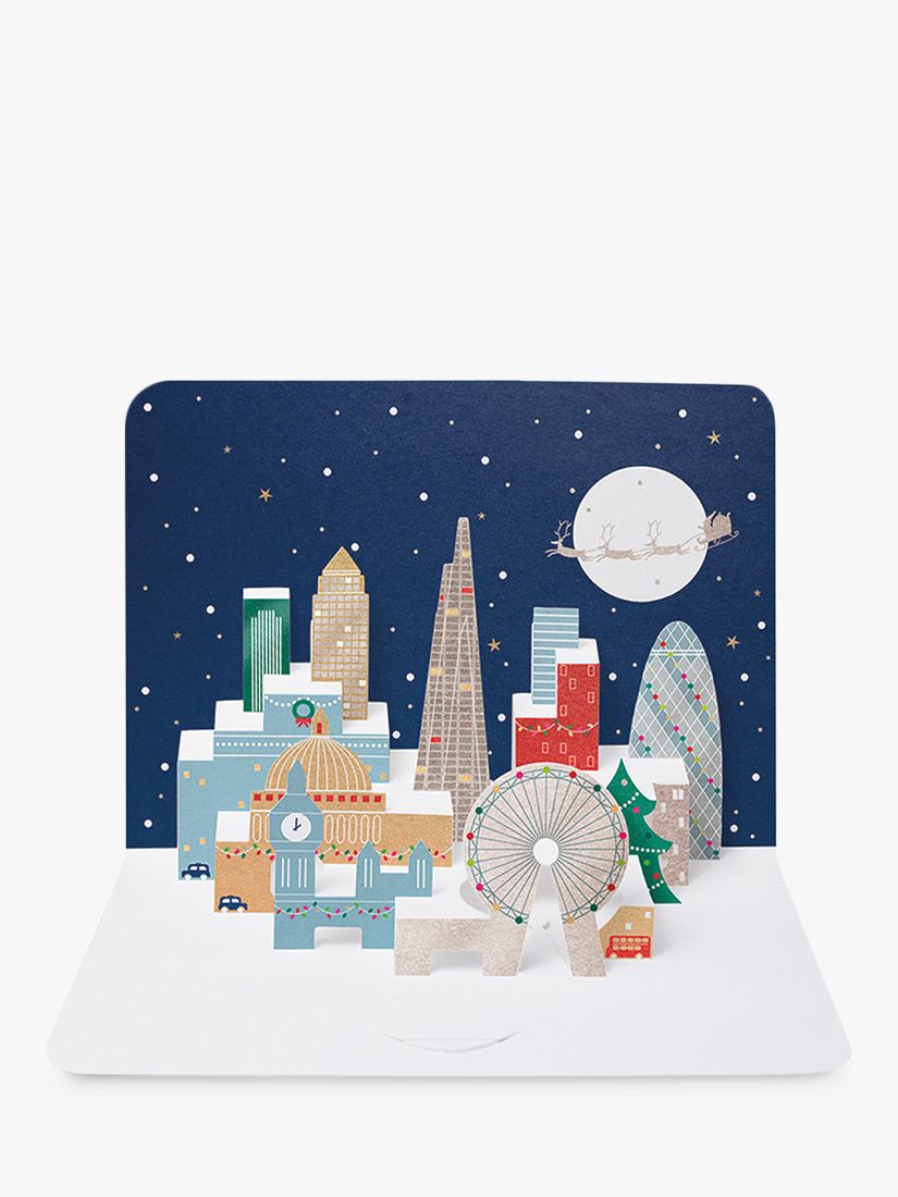 Art File London Landmarks 3D Christmas Card