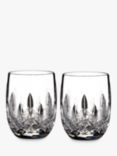 Waterford Crystal Lismore Connoisseur Cut Glass Rounded Tumblers, Set of 2, 180ml, Clear