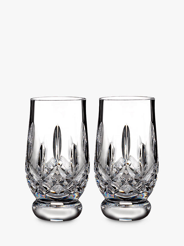 Waterford Crystal Lismore Connoisseur Cut Glass Footed Tasting Tumblers, Set of 2, 180ml, Clear
