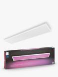 Philips Hue White and Colour Ambiance Surimu Smart LED Rectangle Panel Ceiling Light with Bluetooth, White