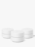 Google Wi-Fi Mesh Network System Router Point, AC1200, Pack of 3