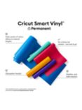 Cricut Permanent Smart Vinyl, 13 Inches x 3 ft, Dark Red