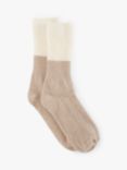 John Lewis Cashmere Blend Rich Colour Block Socks