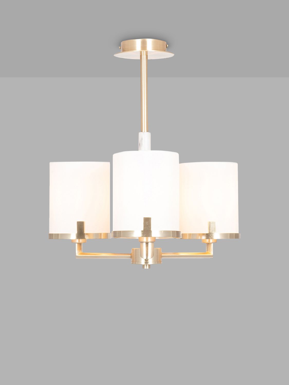 Photo of Pacific lifestyle midland 3 arm ceiling light champagne gold