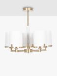 Pacific Midland 5 Arm Ceiling Light, Champagne Gold