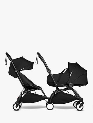 BABYZEN YOYO Connect Stroller Frame Extension Kit and 6+ Colour Pack, Black