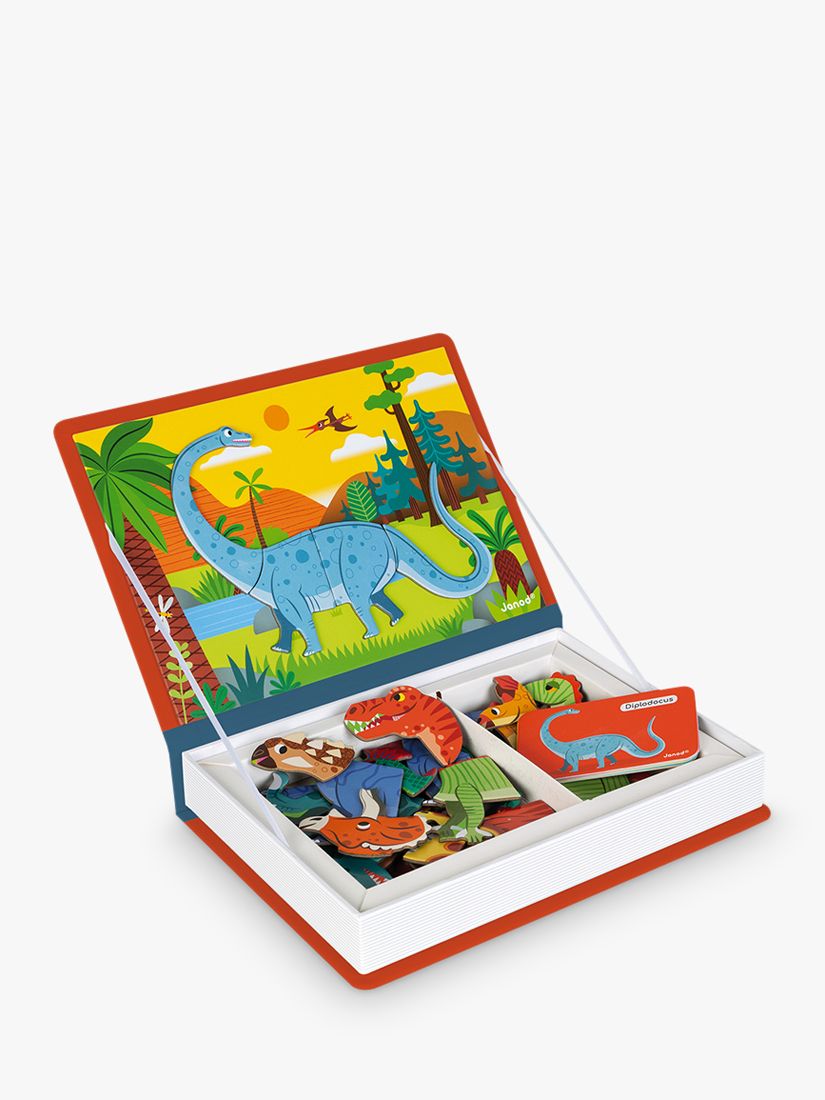 Janod Dino Magneti Book Educational Game