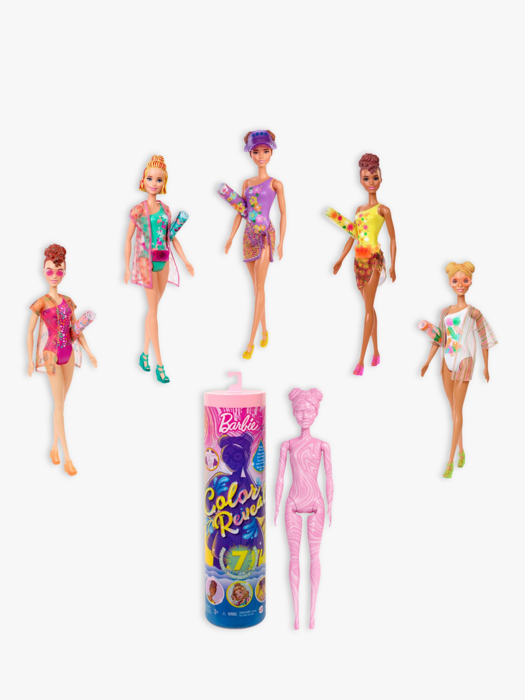 Barbie Colour Reveal Swimsuit Doll 7077