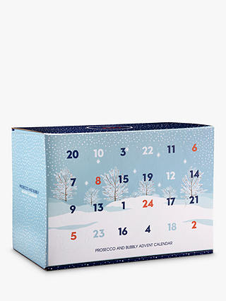 Prosecco and Bubbly Advent Calendar, 20cl x 24 Mini Bottles