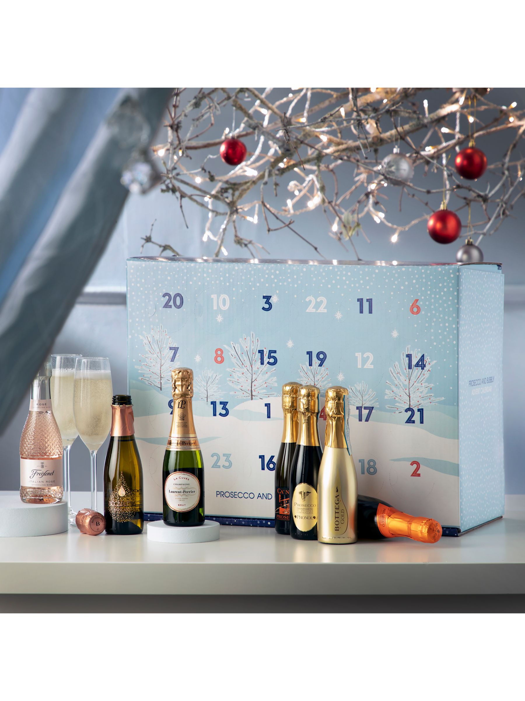 Prosecco and Bubbly Advent Calendar 20cl x 24 Mini Bottles