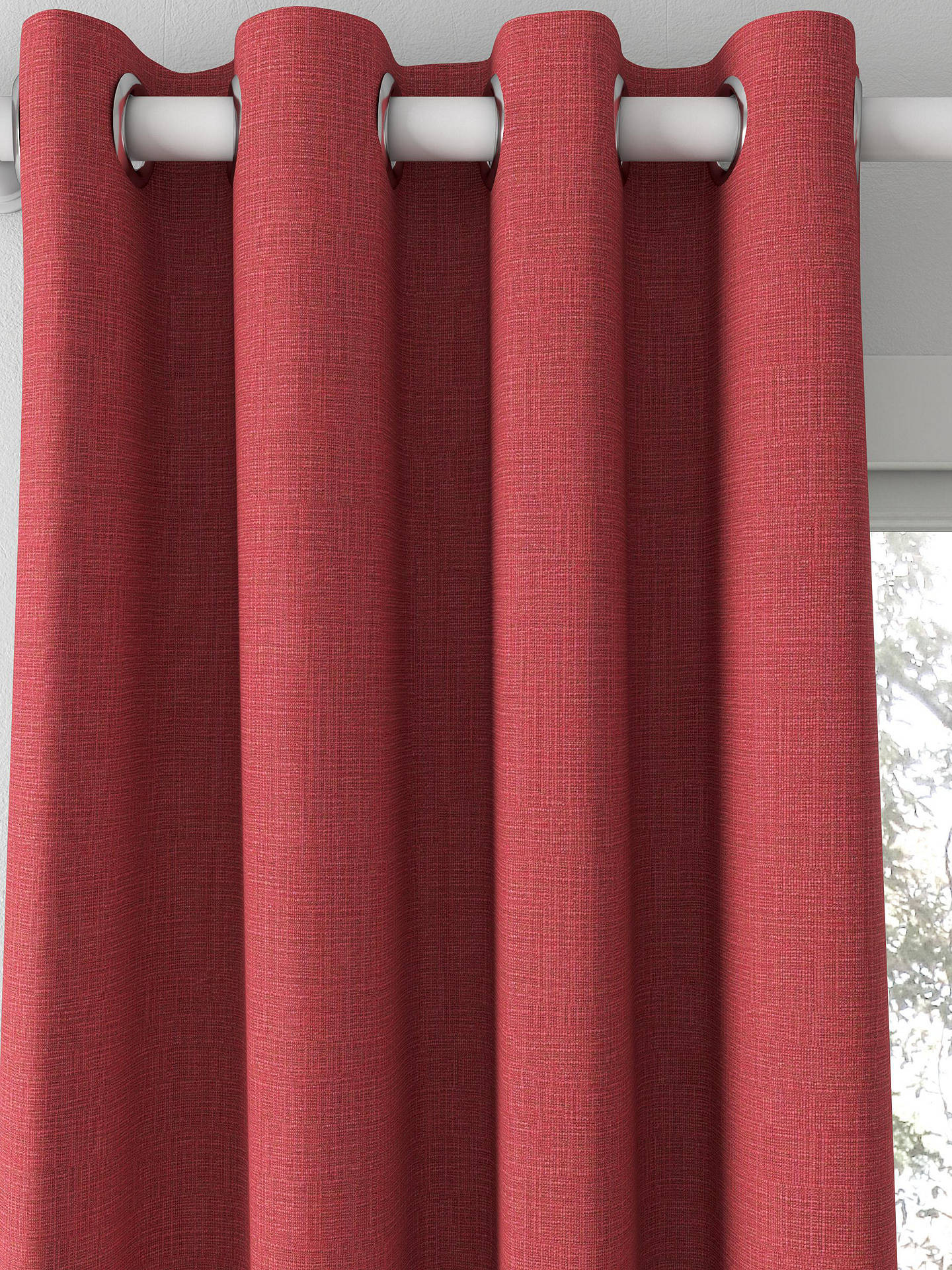 Designers Guild Tangalle Made to Measure Curtains, Scarlet
