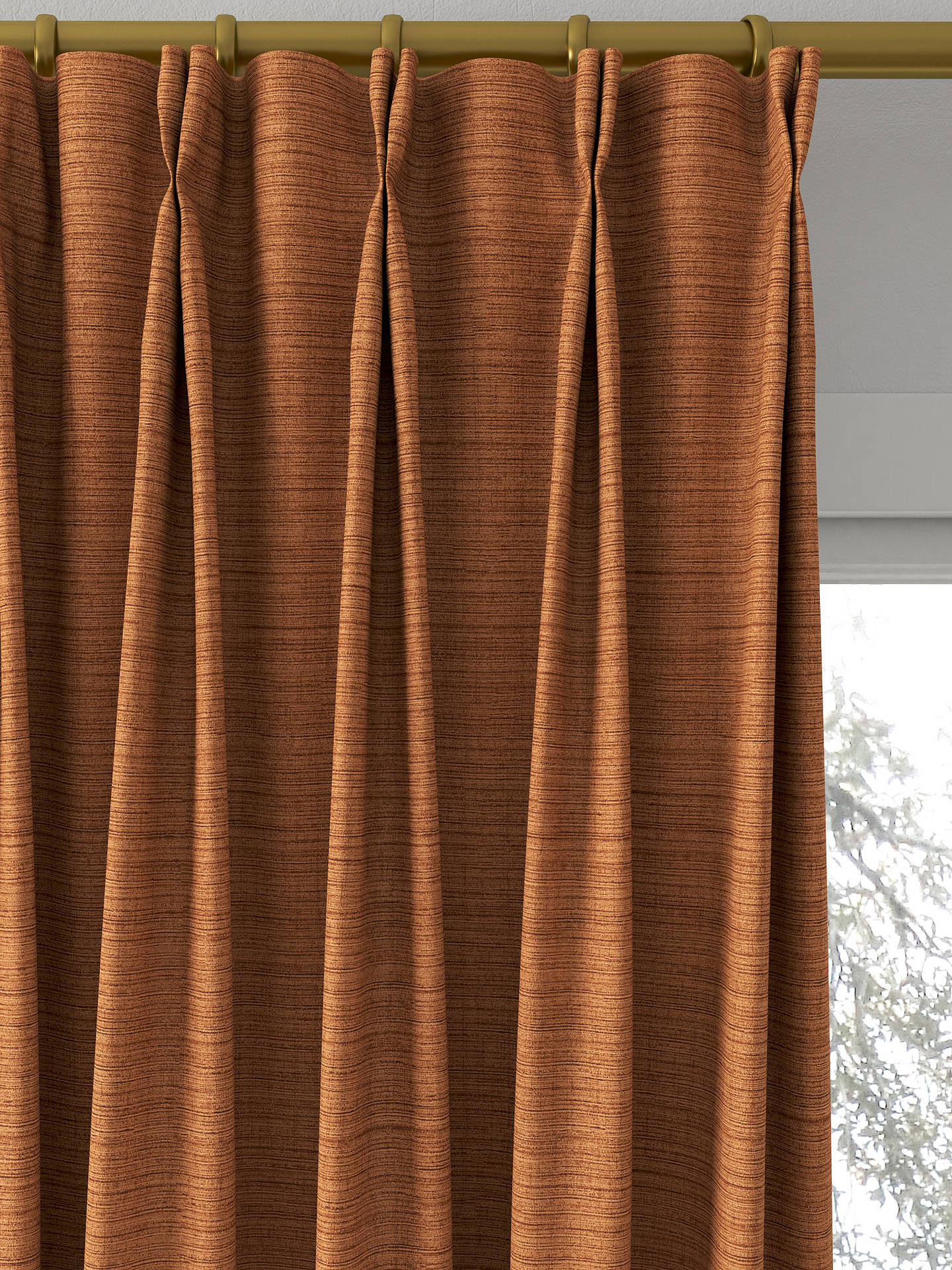 Designers Guild Kumana Made to Measure Curtains, Amber