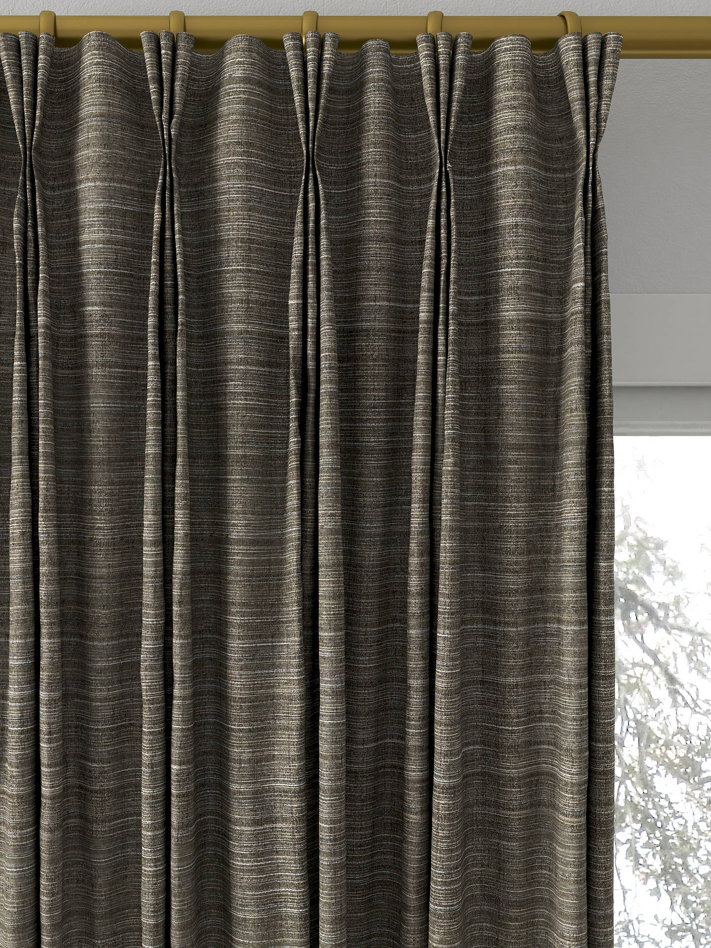 Designers Guild Kumana Made to Measure Curtains, Ash
