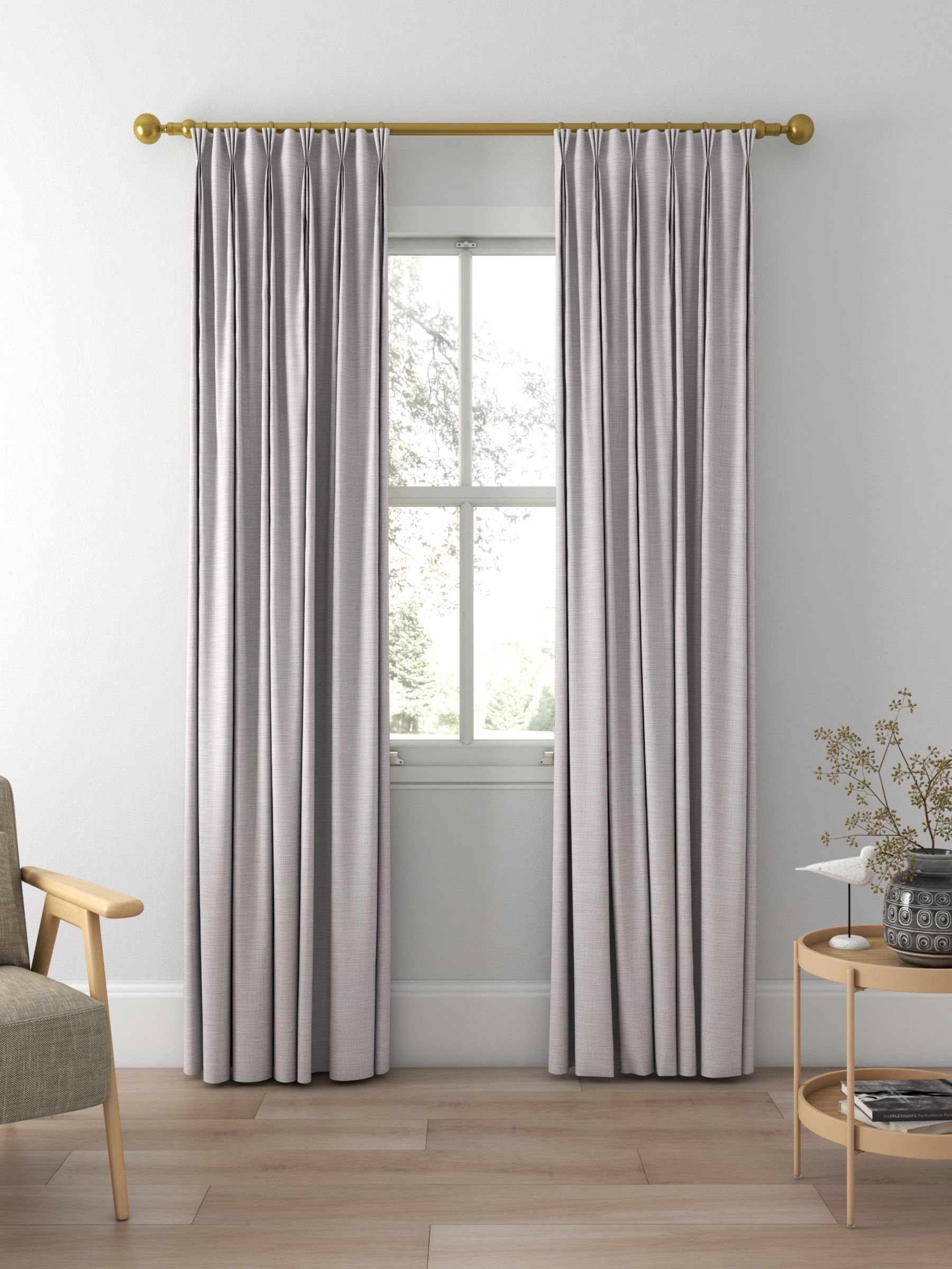Designers Guild Tangalle Made to Measure Curtains, Clover