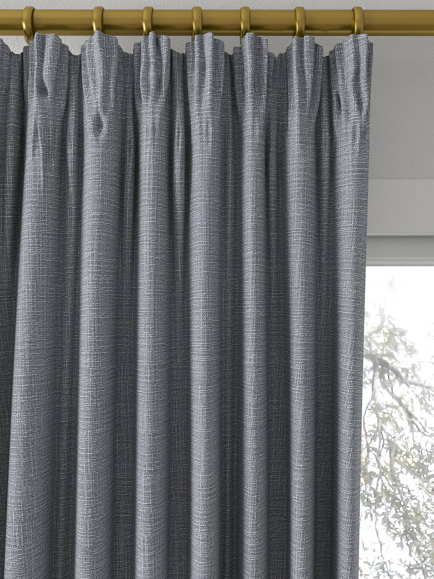 Designers Guild Tangalle Made to Measure Curtains, Slate